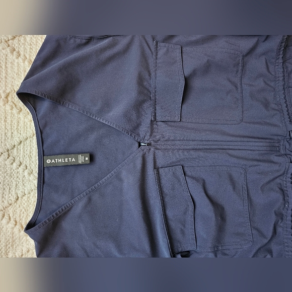 Athleta Zuma Jumpsuit, NAVY SIZE M - Picture 4 of 12